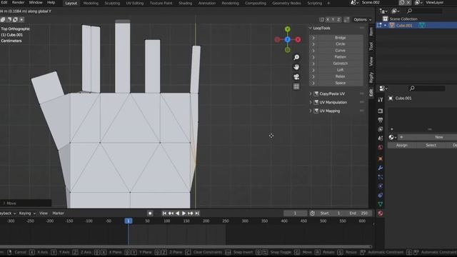 Modeling A Human In Blender (TimeLapse)