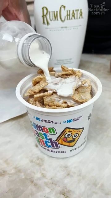 Adult Cinnamon Toast Crunch #shorts #tipsybartender