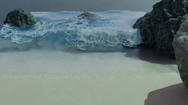 Beach Waves(Flip Fluids Animation) | Blender