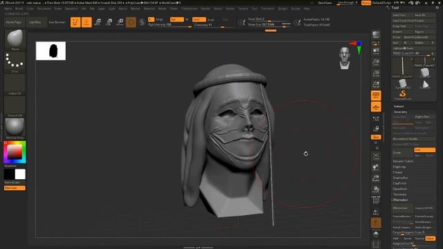 Solo leveling - statue of God Zbrush sculpt