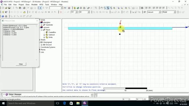 Microstrip patch Antenna design using HFSS in Tamil