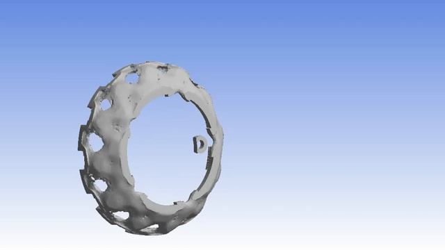 Floating rotor hat topology optimization