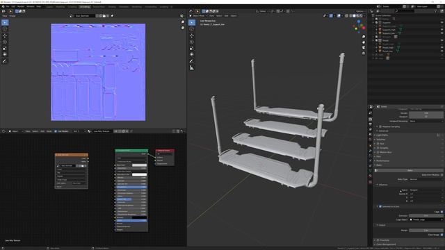 Baking and Exporting Custom Assets in Blender