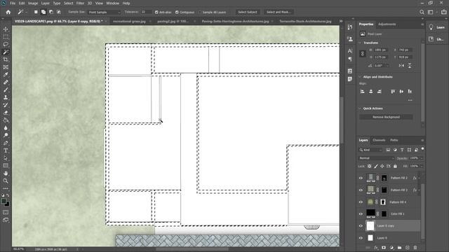 Rendering a Landscape Design in Photoshop | Architecture | 29d54 |