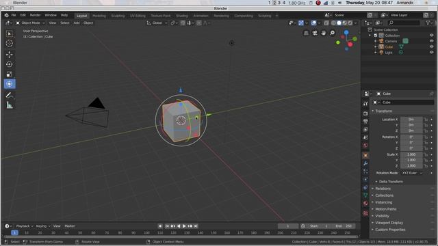 Blender 2.80 en Raspberry Pi 4