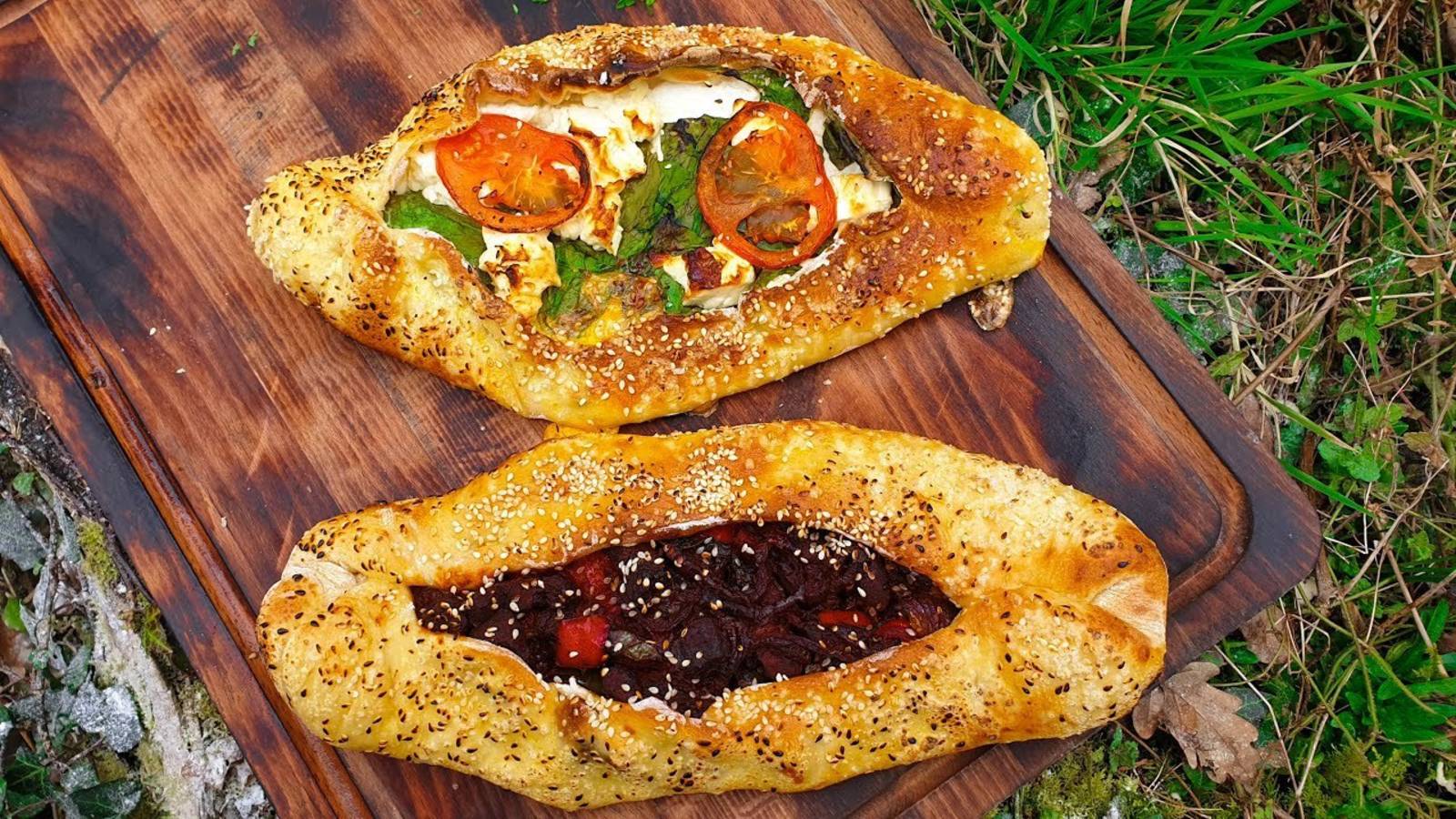 Вкусный Турецкий Пиде Из Ирландского леса 🔥 Расслабляющая кулинария