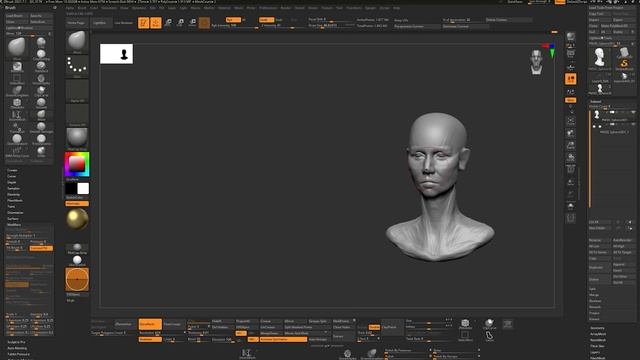 #055 zbrush Dynamesh Sculpting (1Hour)