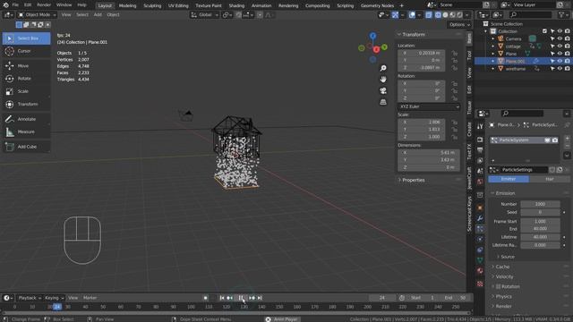 Blender Tutorial - Appearance effect