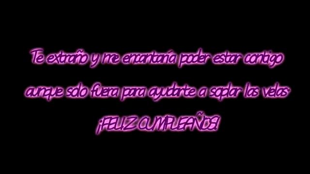 Feliz Cumpleanos Mamita LAURITA