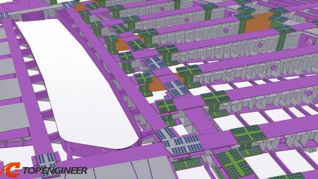 122 Roof in Tekla Structures