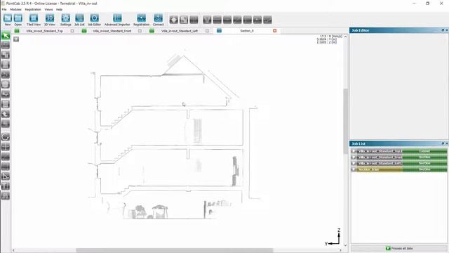 PointCab 4BIMm  01 Specify story levels in ARCHICAD according to point cloud data