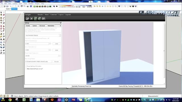 SketchUp: Animación de Objetos (Componentes)