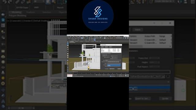 How to Batch Render Multiple Scenes in 3ds Max - A Time-Saving Technique #shorts #3d #3dsmax