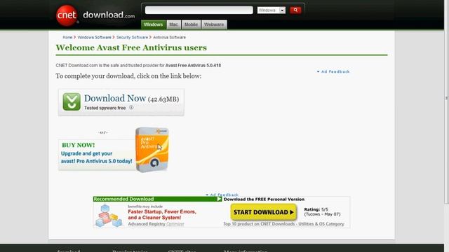 How to download Avast free antivirus 5.0 with license key