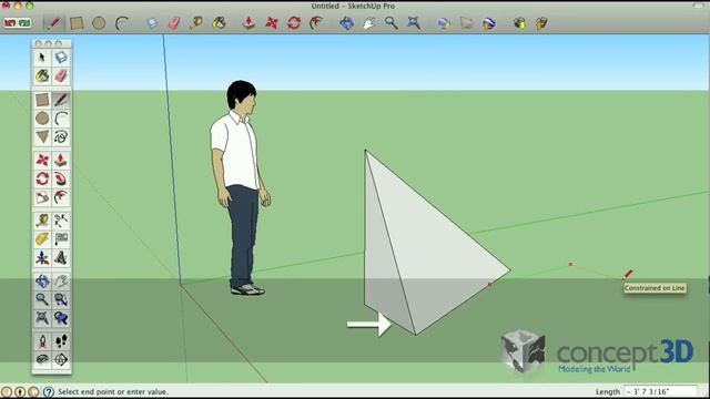 SketchUp Tips and Tricks: Locking Inferences and References