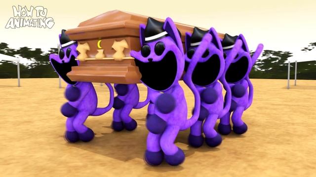 CatNap - Coffin Dance Song 3D ANIMATION (REMIX)