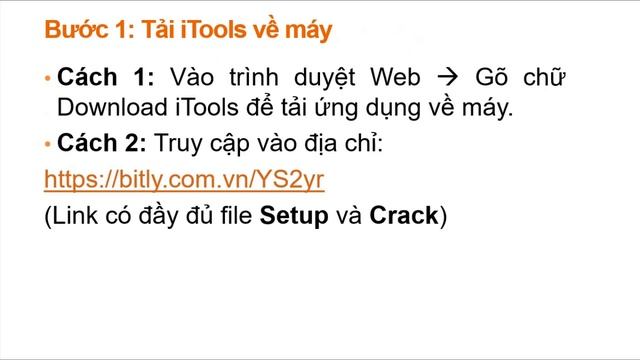 Hướng dẫn Cài đặt iTools Full Crack