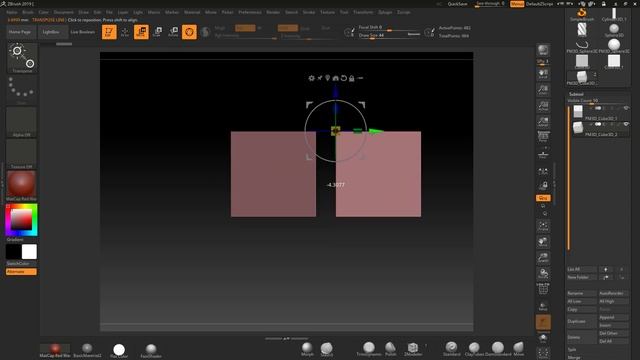 Using Scale master in ZBrush - Course ZBrush 3D Printing Course - Goblin War Chariot