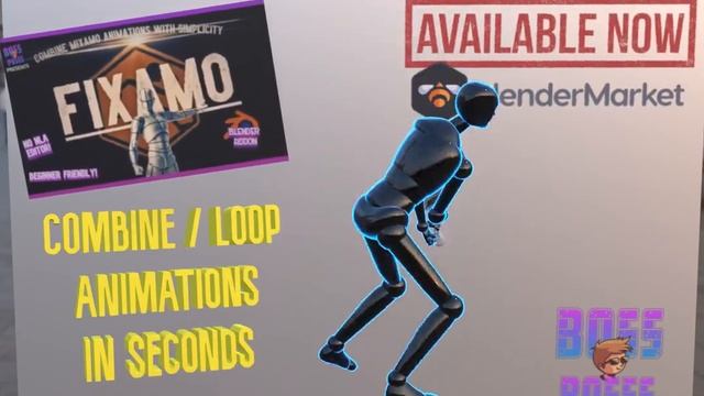 FIXAMO- Ultimate Blender Animation ADDON! 🎯LIVE🎯