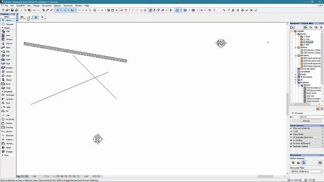 How to Use Arrow Tool in ArchiCAD 18