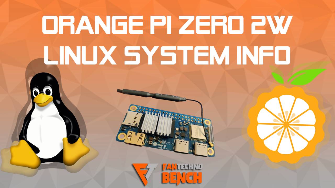 Orange Pi Zero 2W - Информация о системе в Linux