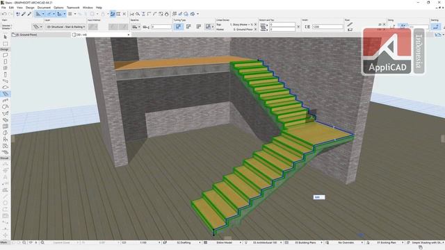 ARCHICAD 21   Stair Constructions Overview (BahasaCr.Anggra Pranalistianto)