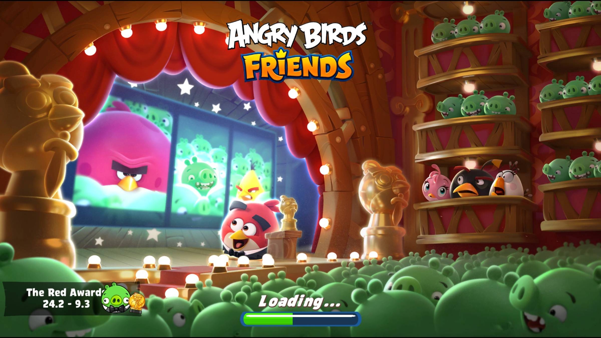 Angry Birds Friends. The Red Awards 5. 3 звезды. Прохождение от SAFa.