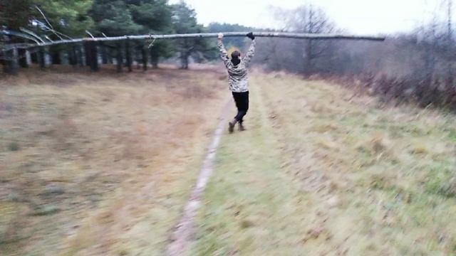Русские БОГАТЫРИ вышли на охоту рядом с рекой