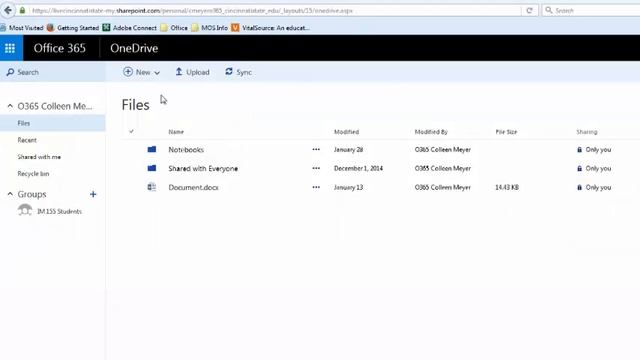 Accessing OneDrive and Online Apps