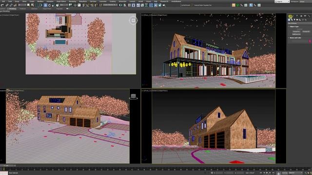 Learn how to scatter trees using Forest Pack.  3ds / iToo tutorial, hints and tricks.