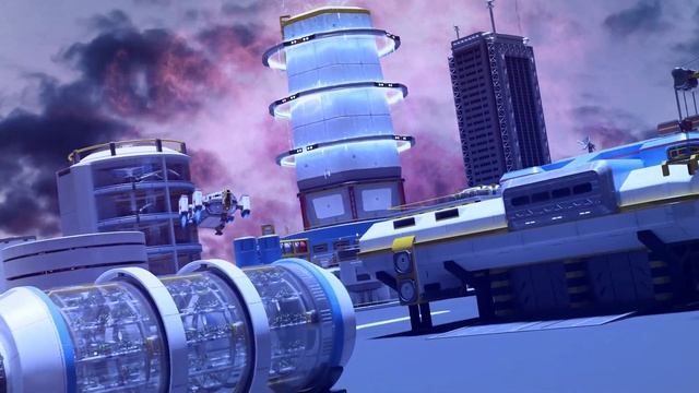 Animated Space Station | Blender + KitBash Models