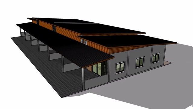 ทาวน์เฮ้าส์ ทาวน์โฮม  ( NO. 49) by : แบบบ้าน 3D SketchUp