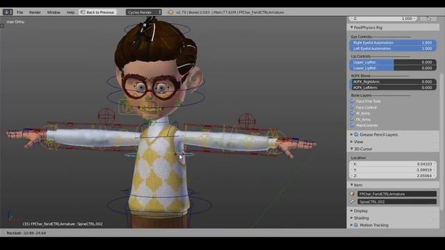 Game-Ready Stylized Character Rigging