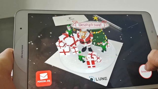 Lune | AR | LuChristmas - Augmented reality Christmas cards