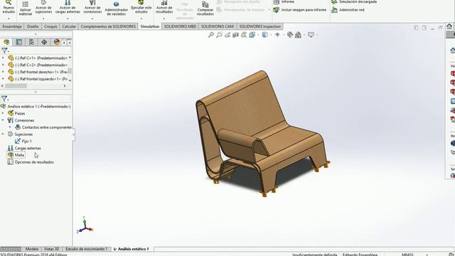 Error de malla Solidworks 2018 Premium