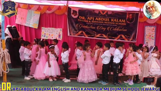 FIVE LITTLE FINGERS  DANCE|| GRADUATION 🎓 DAY|| DR APJ ABDUL KALAM SCHOOL JEWARGI