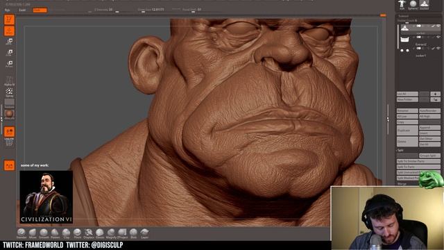 Quick and Easy Skin Detailing in Zbrush!