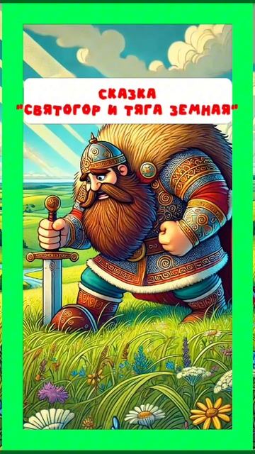 Святогор и тяга земная // Больше сказок тут: https://t.me/skazki_multiki