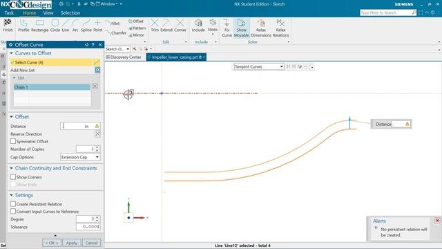 Tutorial Penggunaan Software NX  - Impeller Lower Casing (part 4)