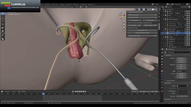 Blender Addon for Urology