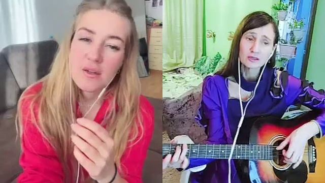 Шелковое сердце, гитара, фьюжн, Anastasia&Esenia