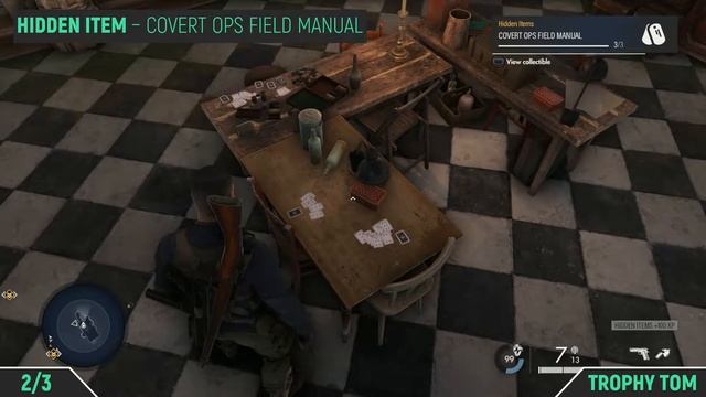 Sniper Elite 5 - Mission 3 - All Hidden Items Locations 🏆 Spy Academy