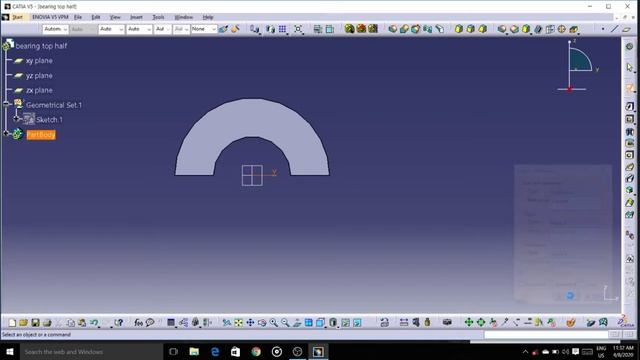 PLUMMER BLOCK - BEARING TOP AND BOTTOM OF PLUMMER BLOCK | CATIA-V5