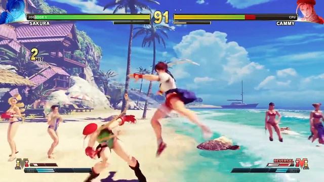 Street Fighter V Champion Edition E5 2666 V3 e RX 6500 XT 1080p Ultra 60 FPS KIT INSANO