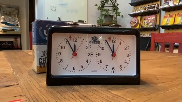 Setting the WE Games Quartz Chess Clock