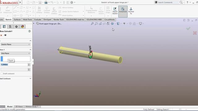 Design Car suspension system part 17 #solidworks #car #design #3d