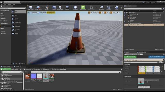 How to edit and set an objects pivot point in Epic Games Unreal Engine