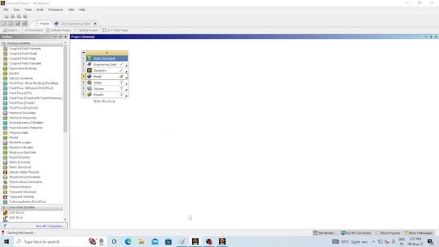 SFD and BMD of a Cantilever Beam Uniformly Distributed Load in Ansys| Static Structural Tutorial -0