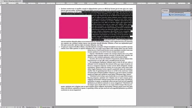 InDesign: Bullets Wrapping Layout! … (^/) ;-)