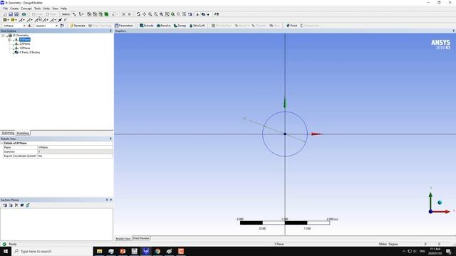 Design modeler basic tutorial 6 _ Skin/Loft command with simple example